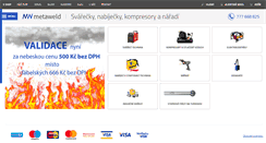 Desktop Screenshot of metaweld.cz